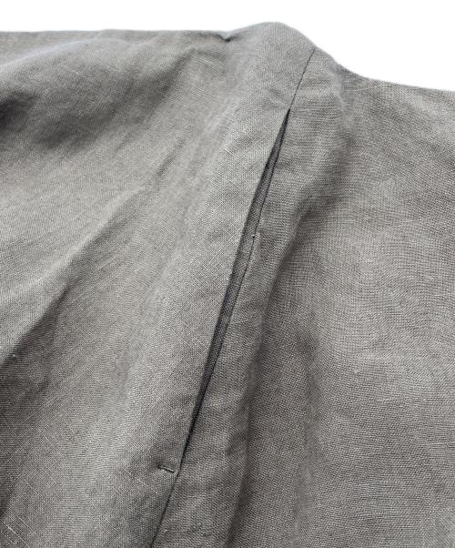 EVERYDAY I LIKE.（エヴリデイ アイ ライク）EVERYDAY I LIKE. (エヴリデイ アイ ライク) Linen Flare Skirt カーキ サイズ:XSの古着・服飾アイテム