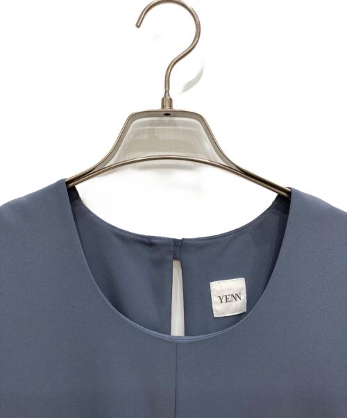 YENN（イエン）YENN (イエン) ボリュームコンビネゾン ブルー サイズ:38 未使用品の古着・服飾アイテム