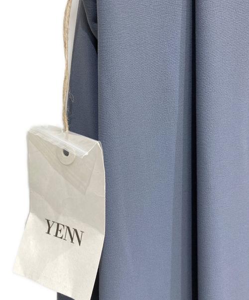 YENN（イエン）YENN (イエン) ボリュームコンビネゾン ブルー サイズ:38 未使用品の古着・服飾アイテム