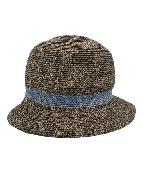 Yohji Yamamoto pour homme（ヨウジヤマモト プールオム）Yohji Yamamoto pour homme (ヨウジヤマモト プールオム) ブルーライン リネンハット ベージュ サイズ:表記なしの古着・服飾アイテム