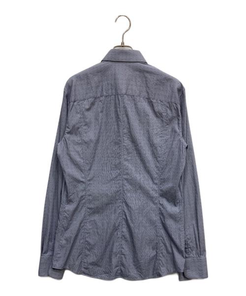 DOLCE & GABBANA（ドルチェ＆ガッバーナ）DOLCE & GABBANA (ドルチェ＆ガッバーナ) ドレスシャツ ブルー サイズ:Lの古着・服飾アイテム