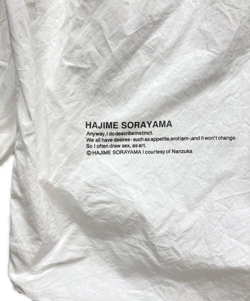 Graphpaper（グラフペーパー）Graphpaper (グラフペーパー) Broad Oversized L/S Band Collar Shirt ホワイト サイズ:FREEの古着・服飾アイテム