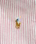 中古・古着 POLO RALPH LAUREN (ポロ・ラルフローレン) ボタンダウンストライプシャツ レッド サイズ:S：6000円