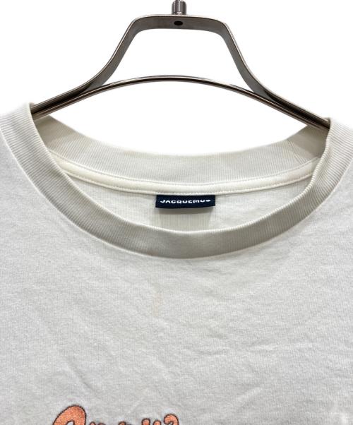 jacquemus（ジャックムス）JACQUEMUS (ジャックムス) 半袖カットソー ホワイト サイズ:Sの古着・服飾アイテム