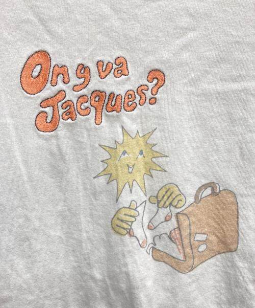 jacquemus（ジャックムス）JACQUEMUS (ジャックムス) 半袖カットソー ホワイト サイズ:Sの古着・服飾アイテム
