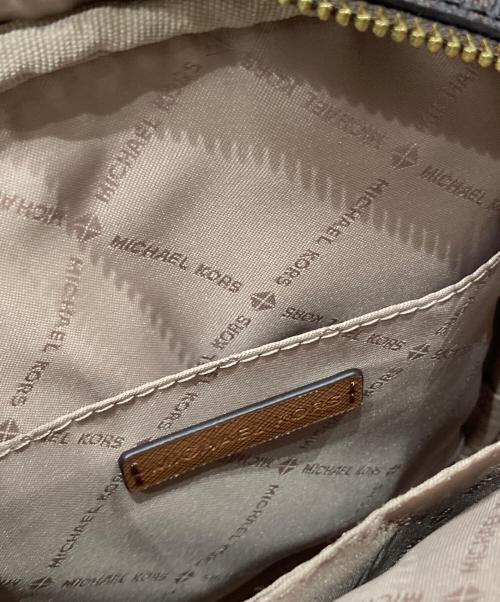 MICHAEL KORS（マイケル・コース）MICHAEL KORS (マイケル・コース) シグネチャーショルダーバッグ ブラウンの古着・服飾アイテム