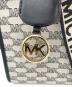 中古・古着 MICHAEL KORS (マイケル・コース) ミレラ2WAYバッグ グレー：7000円