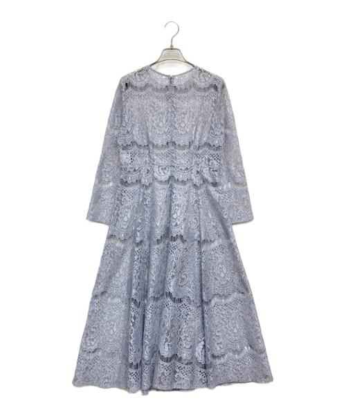 rirefete（リルフェテ）RireFete (リルフェテ) レースワンピース パープル サイズ:9の古着・服飾アイテム