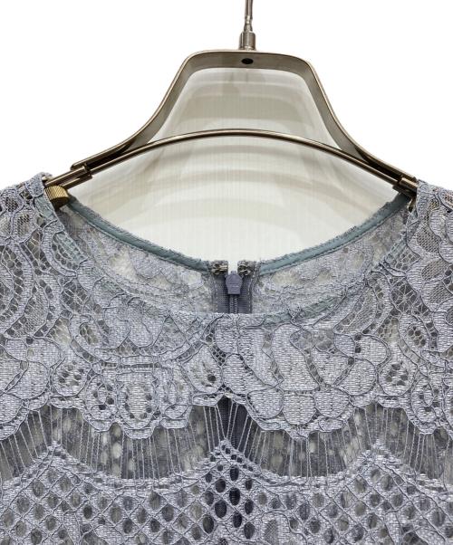 rirefete（リルフェテ）RireFete (リルフェテ) レースワンピース パープル サイズ:9の古着・服飾アイテム
