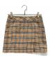 Burberry's（バーバリー）の古着「ミニスカート」｜ベージュ