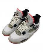 NIKEナイキ）の古着「AIR JORDAN 4 FLIGHT」｜ホワイト