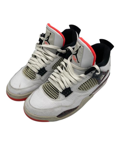 NIKE（ナイキ）NIKE (ナイキ) AIR JORDAN 4 FLIGHT ホワイト サイズ:27cmの古着・服飾アイテム