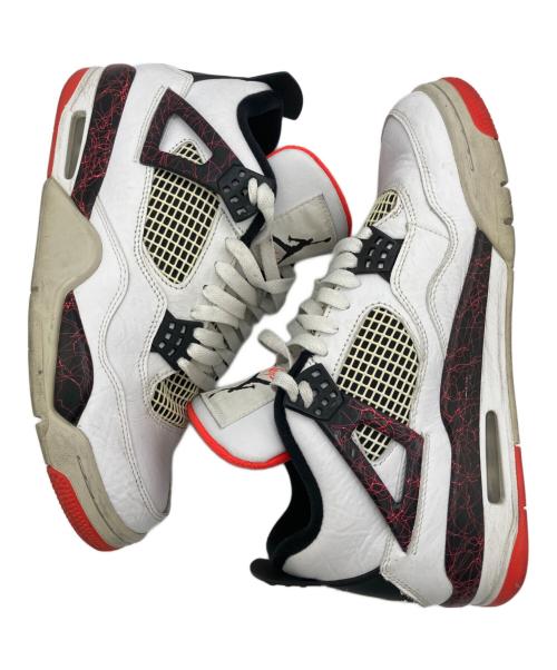 NIKE（ナイキ）NIKE (ナイキ) AIR JORDAN 4 FLIGHT ホワイト サイズ:27cmの古着・服飾アイテム