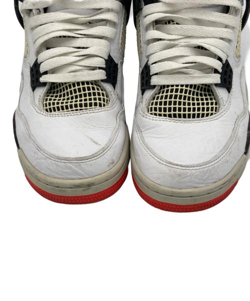 NIKE（ナイキ）NIKE (ナイキ) AIR JORDAN 4 FLIGHT ホワイト サイズ:27cmの古着・服飾アイテム