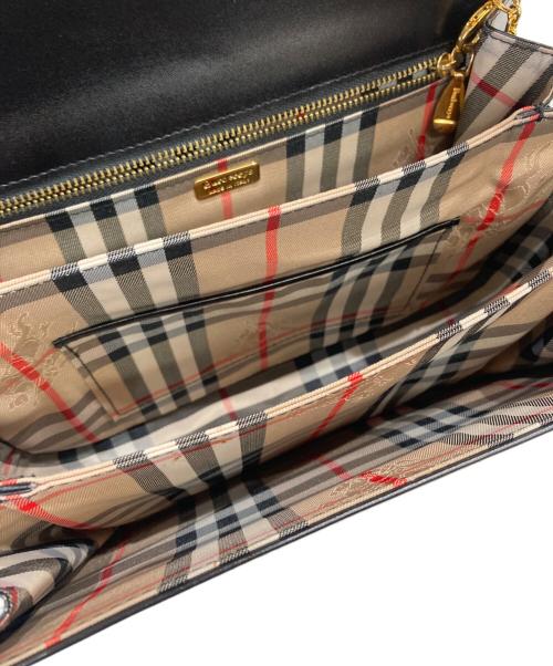 Burberry's（バーバリーズ）Burberry's (バーバリー) ショルダーバッグ ブラックの古着・服飾アイテム