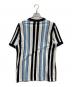 FRED PERRY (フレッドペリー) ストライプＴシャツ ブルー サイズ:L：4000円