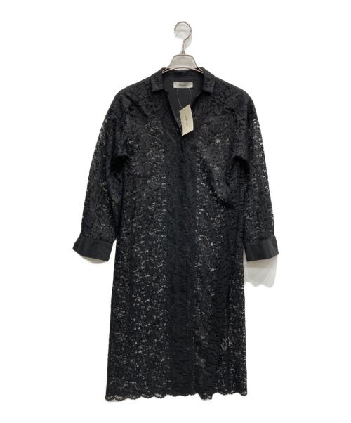 etre relie（エトレリー）etre relie (エトレリー) 長袖レースワンピース ブラック サイズ:38 未使用品の古着・服飾アイテム