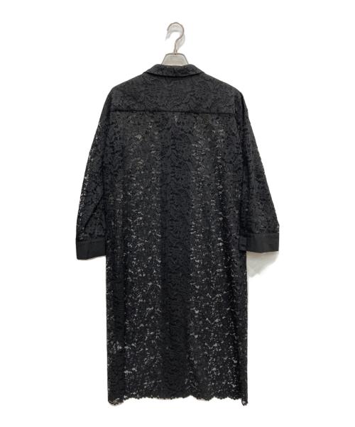 etre relie（エトレリー）etre relie (エトレリー) 長袖レースワンピース ブラック サイズ:38 未使用品の古着・服飾アイテム