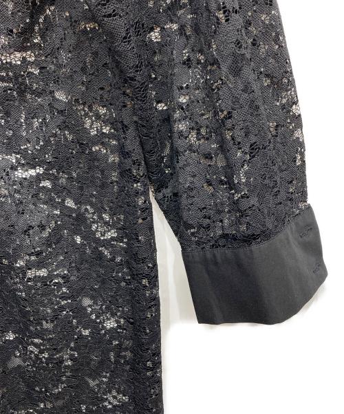 etre relie（エトレリー）etre relie (エトレリー) 長袖レースワンピース ブラック サイズ:38 未使用品の古着・服飾アイテム