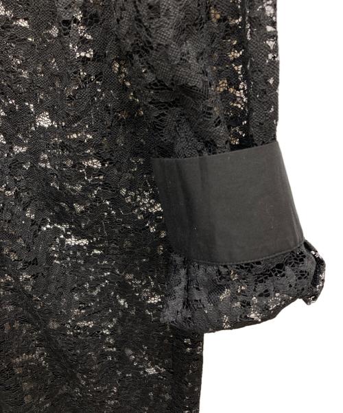 etre relie（エトレリー）etre relie (エトレリー) 長袖レースワンピース ブラック サイズ:38 未使用品の古着・服飾アイテム