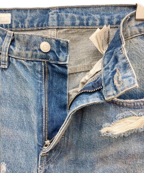 ZARA（ザラ）ZARA (ザラ) ダメージデニムパンツ インディゴ サイズ:30の古着・服飾アイテム