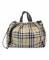 Burberry's（バーバリー）の古着「ツイードハンドバッグ」｜ベージュ