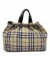 Burberry's (バーバリー) ツイードハンドバッグ ベージュ：13000円