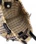 中古・古着 Burberry's (バーバリー) ツイードハンドバッグ ベージュ：13000円