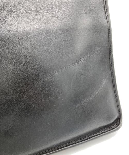 COACH（コーチ）COACH (コーチ) レザーハンドバッグ ブラックの古着・服飾アイテム