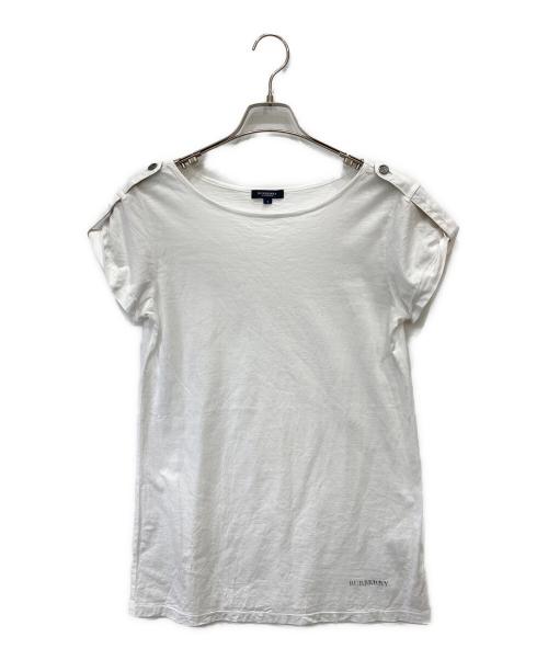 BURBERRY LONDON（バーバリーロンドン）BURBERRY LONDON (バーバリーロンドン) Tシャツ ホワイト サイズ:2の古着・服飾アイテム
