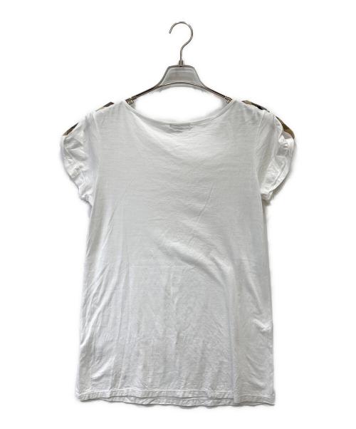 BURBERRY LONDON（バーバリーロンドン）BURBERRY LONDON (バーバリーロンドン) Tシャツ ホワイト サイズ:2の古着・服飾アイテム