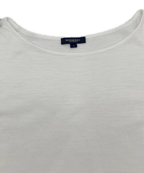 BURBERRY LONDON（バーバリーロンドン）BURBERRY LONDON (バーバリーロンドン) Tシャツ ホワイト サイズ:2の古着・服飾アイテム