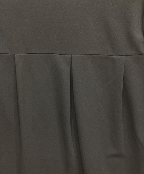BEARDSLEY（ビアズリー）BEARDSLEY (ビアズリー) リブ付き半袖カットソー ブラック サイズ:FREEの古着・服飾アイテム