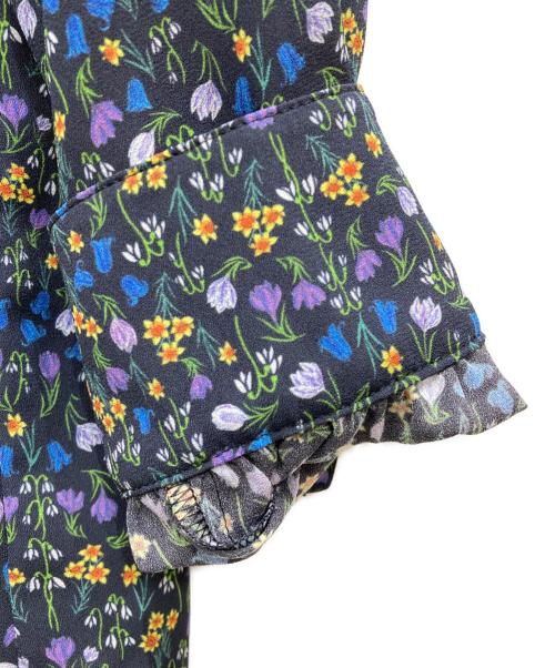MACKINTOSH PHILOSOPHY（マッキントッシュ フィロソフィー）MACKINTOSH PHILOSOPHY (マッキントッシュ フィロソフィー) 小花プリントブラウス ブラック サイズ:Mの古着・服飾アイテム
