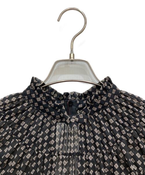 MACKINTOSH LONDON（マッキントッシュ ロンドン）MACKINTOSH LONDON (マッキントッシュ ロンドン) ロンバスプリントワンピース ブラック サイズ:38の古着・服飾アイテム