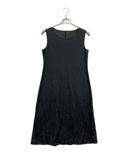 MACKINTOSH LONDON（マッキントッシュ ロンドン）MACKINTOSH LONDON (マッキントッシュ ロンドン) ロンバスプリントワンピース ブラック サイズ:38の古着・服飾アイテム