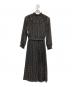MACKINTOSH LONDON (マッキントッシュ ロンドン) ロンバスプリントワンピース ブラック サイズ:38：17000円