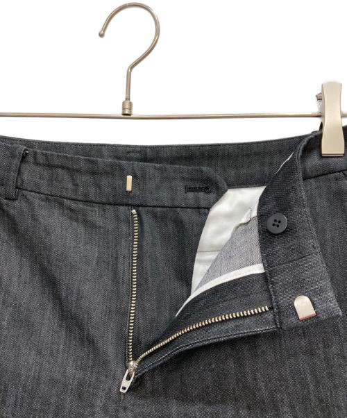 MACKINTOSH LONDON（マッキントッシュ ロンドン）MACKINTOSH LONDON (マッキントッシュ ロンドン) ウォッシャブルウールスムースパンツ ブラック サイズ:40の古着・服飾アイテム