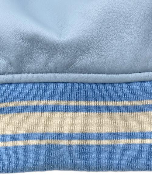 AVIREX（アヴィレックス）AVIREX (アヴィレックス) LIGHT SIGNATURE VARSITY JACKET ブルー サイズ:XLの古着・服飾アイテム