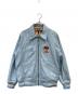 AVIREX（アヴィレックス）の古着「LIGHT SIGNATURE VARSITY JACKET」｜ブルー
