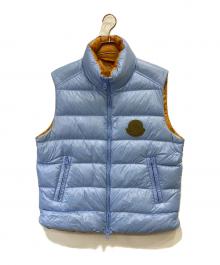 MONCLER（モンクレール）の古着「ダウンベスト」｜ブルー