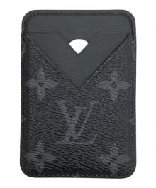 LOUIS VUITTON（ルイ ヴィトン）の古着「ポルト カルト・マグネットカードケース」｜ブラック