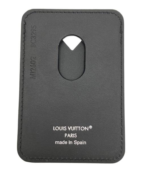 LOUIS VUITTON（ルイ ヴィトン）LOUIS VUITTON (ルイ ヴィトン) ポルト カルト・マグネットカードケース ブラックの古着・服飾アイテム