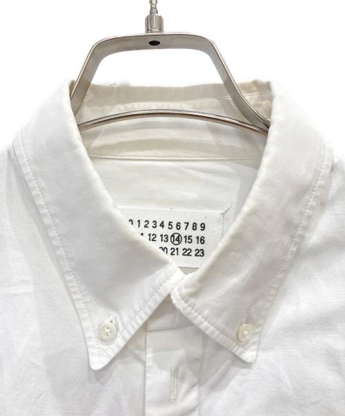 Maison Margiela（メゾンマルジェラ）Maison Margiela (メゾンマルジェラ) ボタンダウンシャツ ホワイト サイズ:40の古着・服飾アイテム