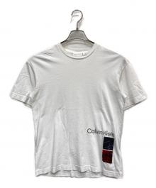 Calvin Klein（カルバンクライン）の古着「プリントTシャツ」｜ホワイト