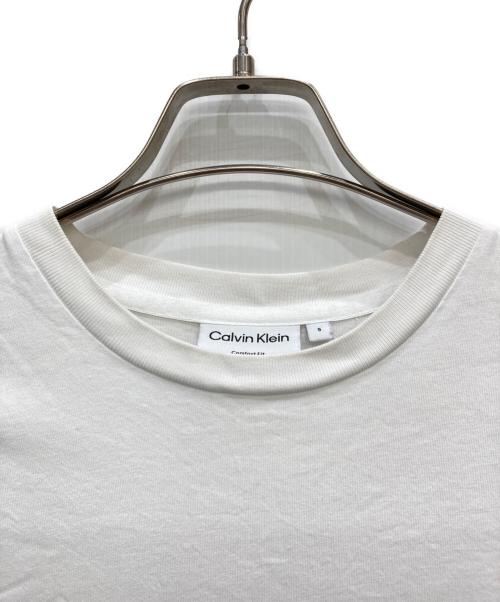 Calvin Klein（カルバンクライン）Calvin Klein (カルバンクライン) プリントTシャツ ホワイト サイズ:Sの古着・服飾アイテム