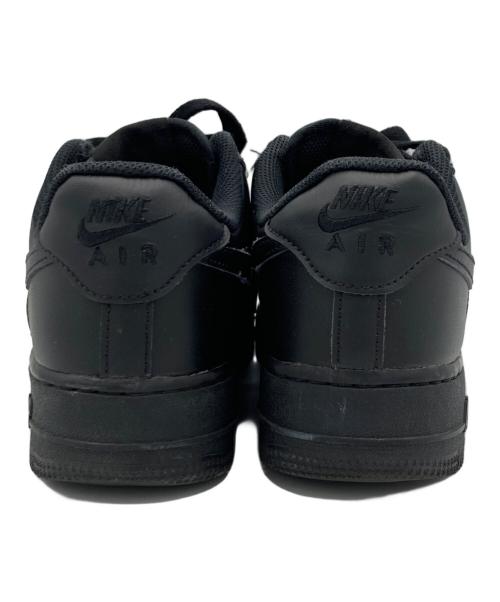 NIKE（ナイキ）NIKE (ナイキ) AIR FORCE 1 '07 ブラック サイズ:24.5cmの古着・服飾アイテム