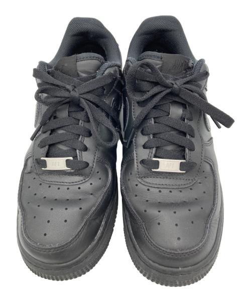 NIKE（ナイキ）NIKE (ナイキ) AIR FORCE 1 '07 ブラック サイズ:24.5cmの古着・服飾アイテム