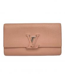 LOUIS VUITTON（ルイ ヴィトン）の古着「ポルトフォイユカプシーヌ」｜ピンク