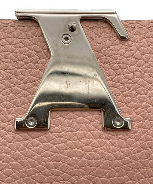 LOUIS VUITTON（ルイ ヴィトン）LOUIS VUITTON (ルイ ヴィトン) ポルトフォイユカプシーヌ ピンクの古着・服飾アイテム